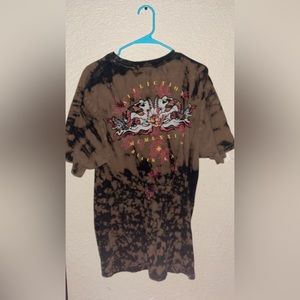 Brown ‘black label’ Affliction Tshirt